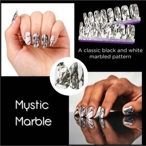 Color Street Mystic Marble Nail Polish Strips . New in package.